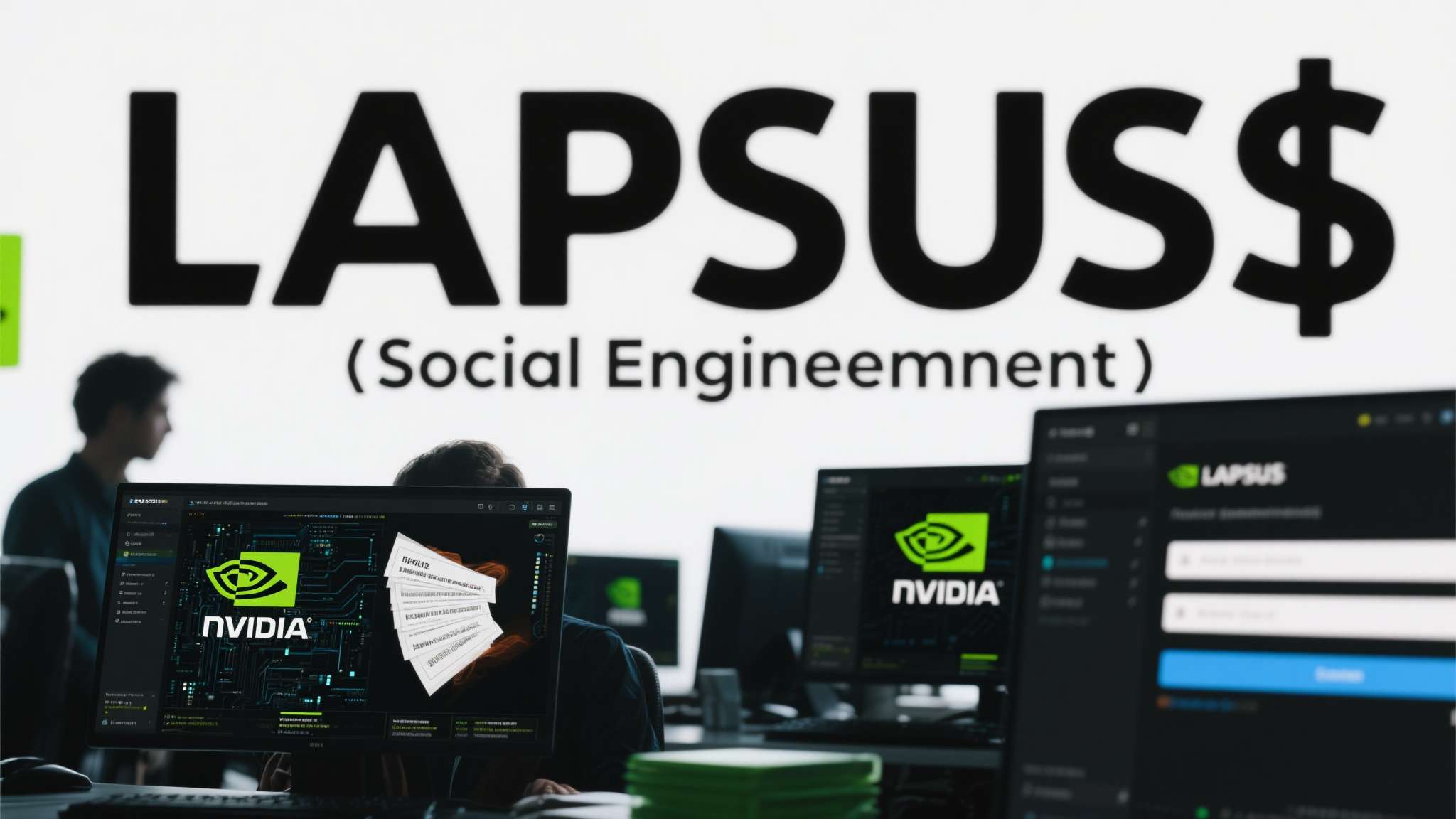 根据调查披露的信息，Lapsus$ 黑客组织之所以能够突破英伟达的安全系统，并非